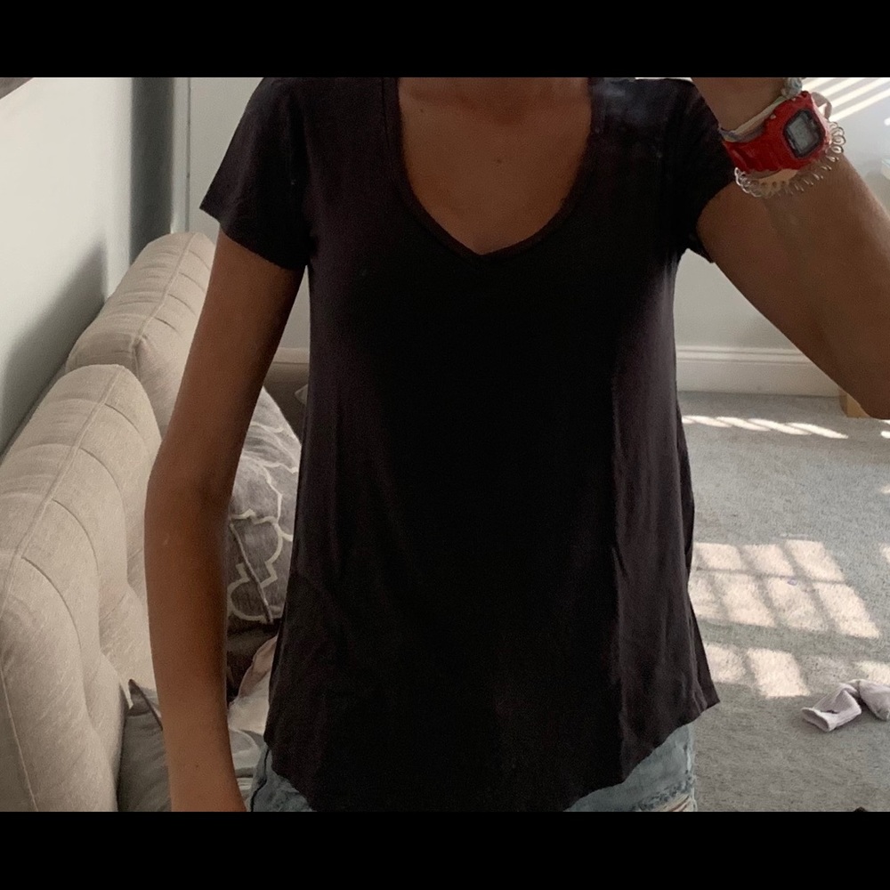 areo grey v neck tshirt